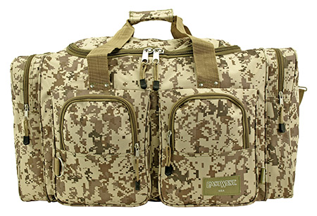 Camping Duffel Bag - Desert Digital Camo