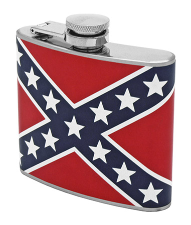 5 oz. Stainless Steel Hip Flask - Confederate Flask