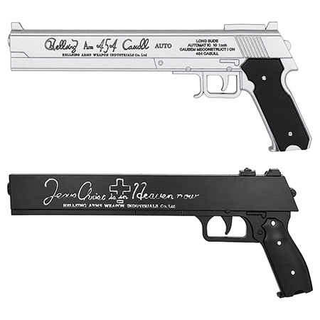 15.5" Alucard's Jackal & .454 Casull Pistol Replicas - Hellsing Foam Cosplay Weapon