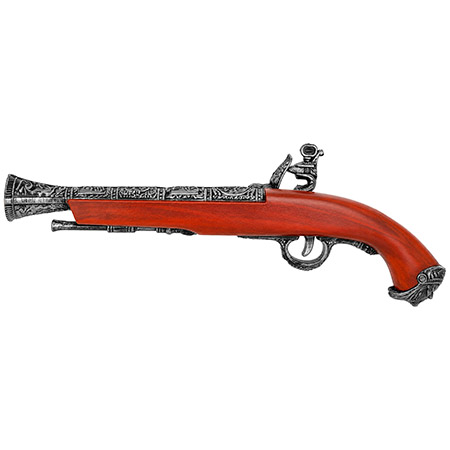 15.25" Pirate Blunderbuss Flitlock Replica - 16th Century English Foam Cosplay Weapon