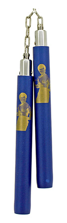 Ninja Toy with Chain Attachment (Bruce Lee) - Blue