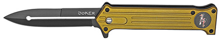 4.5" Spring Assist Joker Folding Knife - Green