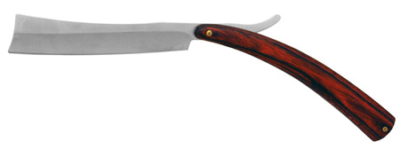 5.5" Straight Blade Knife - Cherry Wood