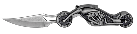 2-1/2" Manual Assist Folding Knife - Motorcycle