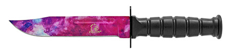 7.5" Compact Tactical Knife - Purple
