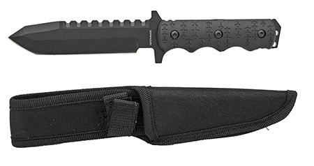 9" Hunting Knife - Black