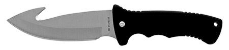 10.5" Gut Hook Hunting Knife - Black