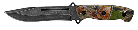 12" Stone Wash Camo Knife