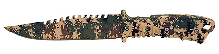 10" Hunting Knife - Digital Camo