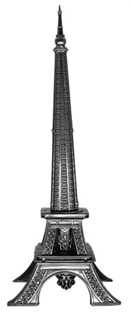 Paris Tower Statue w/ 8" Knife
