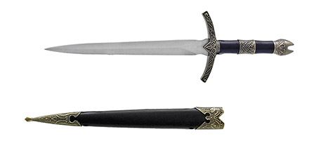 13.75" Renaissance Dagger - Bronze