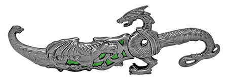 9.25" Dragon Dagger - Green