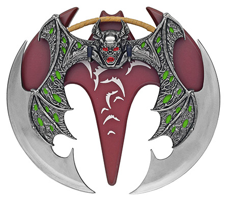 8" Twin Blade Decorative Bat Knife