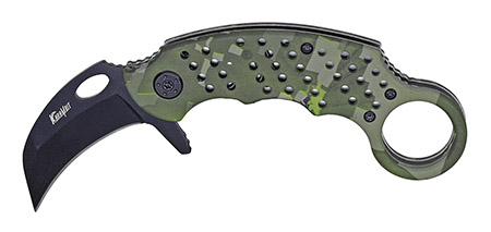 4.75" Karambit Spring Assist Folding Knife - Digital Camo