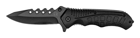 4.75" Spring Assisted Folding Knife - Black