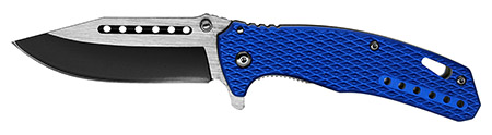 4.5" Spring Assist Folding Knife - Blue