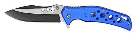 4.5" Spring Assist Folding Knife - Blue
