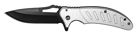 4.75" Spring Assist Folding Knife - Silver