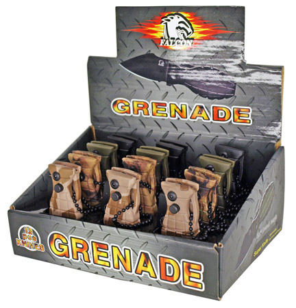 12-pc. Spring Assist Grenade Knife Set