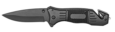 4.75" Spring Assist Folding Knife - Black