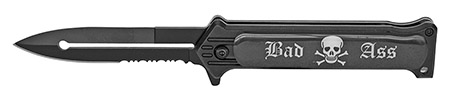 4.5" Spring Assist Folding Knife - Bad Ass