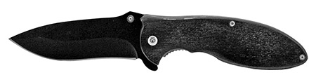 4.5" Spring Assisted Folding Knife - Black