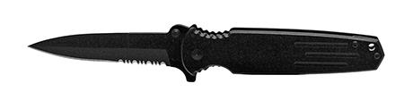 4.5" Spring Assist Folding Knife - Black