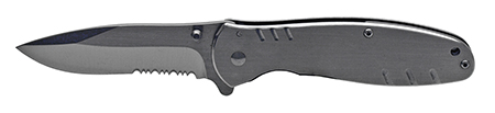 4.5" Spring Assist Folding Knife - Grey