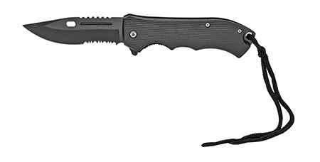 4.75" Spring Assist Folding Knife - Black