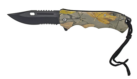4.75" Spring Assist Folding Knife - Tree Camo