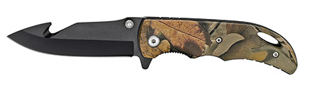 4" Spring Assist Folding Knife - Tree Camo