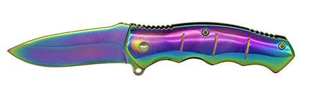 3.75" Spring Assist Folding Knife - Titanium