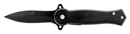 3.75" Spring Assisted Pocket Knife - Black