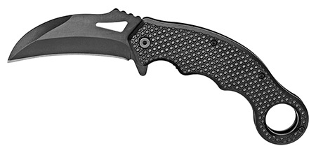 5.25" Spring Assist Folding Knife - Black