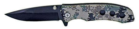 4" Spring Assisted Folding Knife - Digital Camo