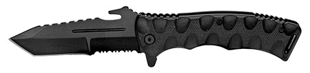 4.75" Spring Assisted Folding Knife - Black