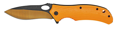 4.75" Spring Assist Folding Knife - Orange