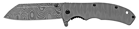 4.75" Spring Assisted Folding Knife - Grey