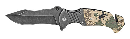 4.5" Spring Assist Folding Knife - Desert Digital Camo