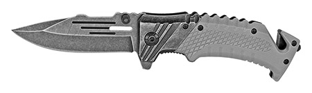 4.5" Spring Assist Folding Knife - Grey