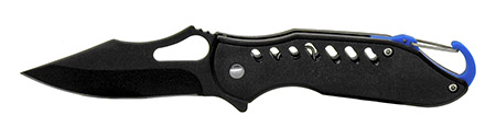 4" Spring Assisted Folding Knife - Black