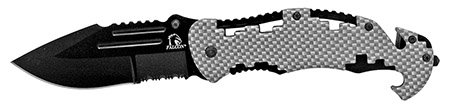 4.75" Spring Assisted Folding Knife - Silver