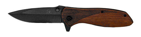 4.5" Spring Assisted Folding Knife - Wooden