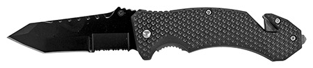 4.75" Spring Assisted Folding Knife - Black