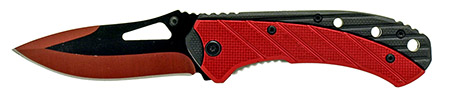 4.75" Spring Assisted Sporting Knife - Red