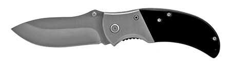 4" Spring Assisted Folding Knife - Black