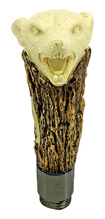 Wolf Walking Cane w/ Blade