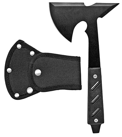10.5" Throwing Axe - Black Handle