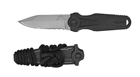 6.5" Mini Hunting Knife - Serrated Drop Point