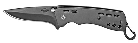 3.5" Spring Assist Folding Knife - Black